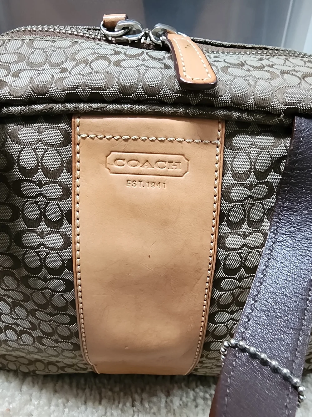 Coach Small Toiltery Bag